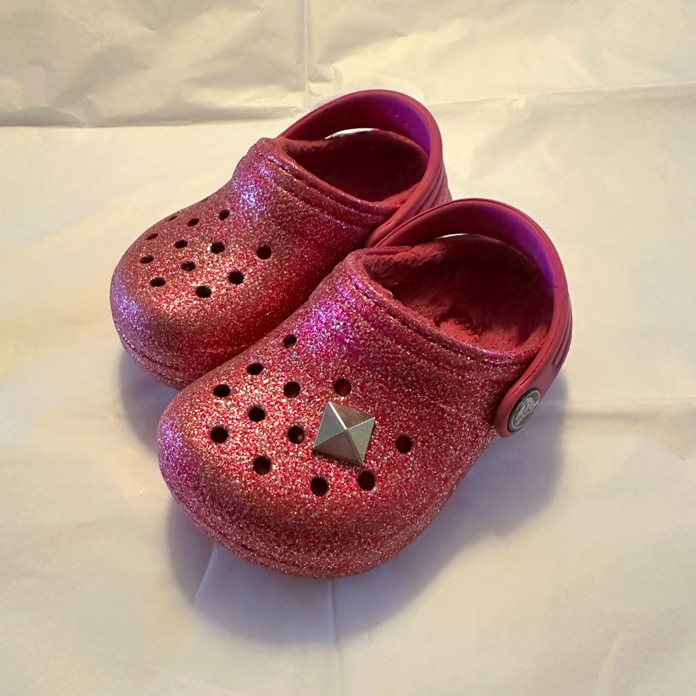 Sparkly Crocs